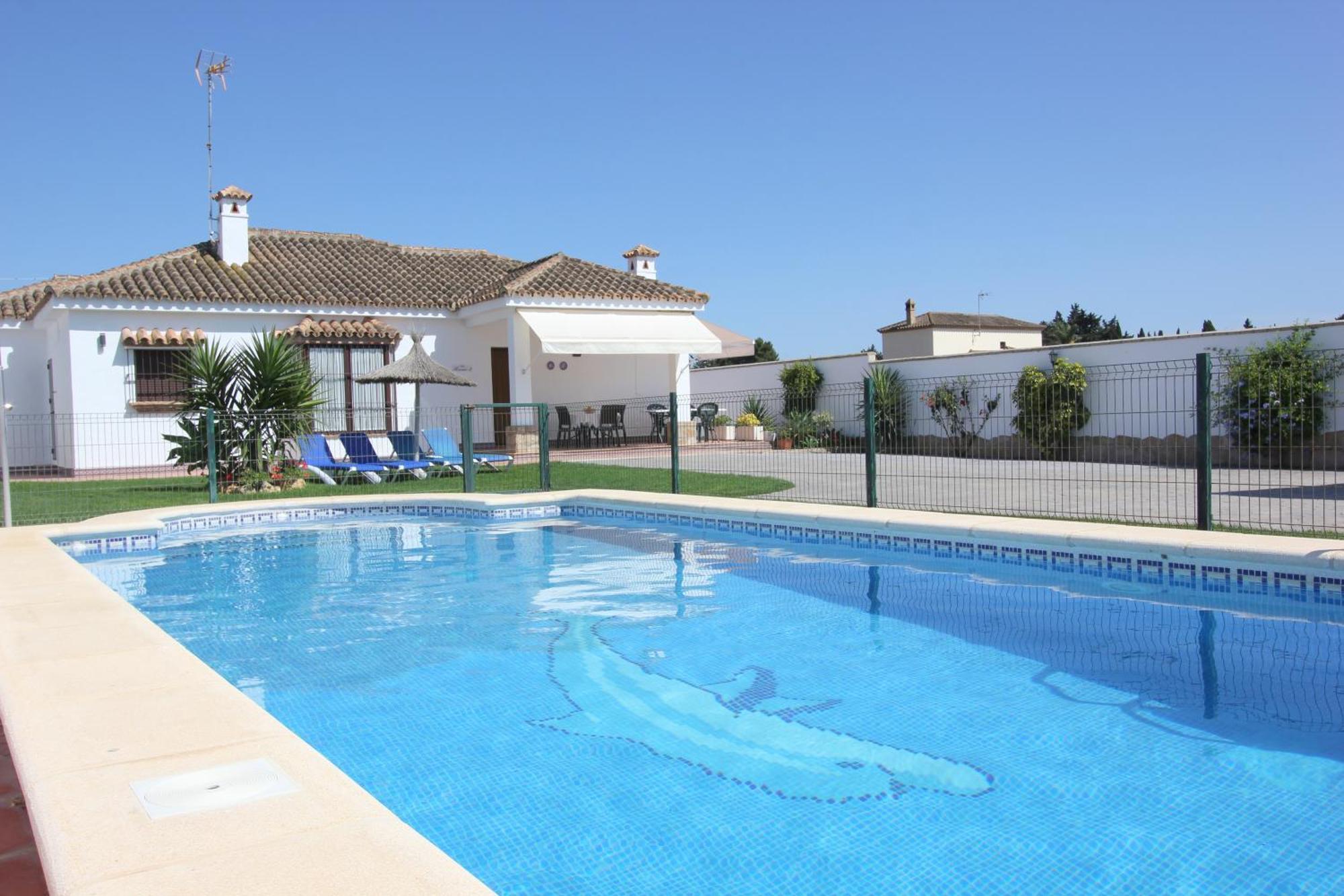 Villa Rocio Conil Кониль-де-ла-Фронтера Экстерьер фото